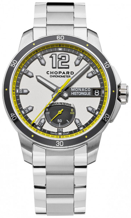 Chopard Classic Racing Self winding Automatic Chronometer Silver Mens Watch 158569-3001 