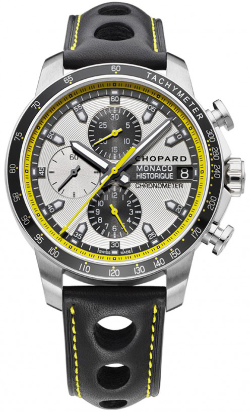 Chopard Classic Racing Self winding Automatic Chronometer Silver Mens Watch 168570-3001 