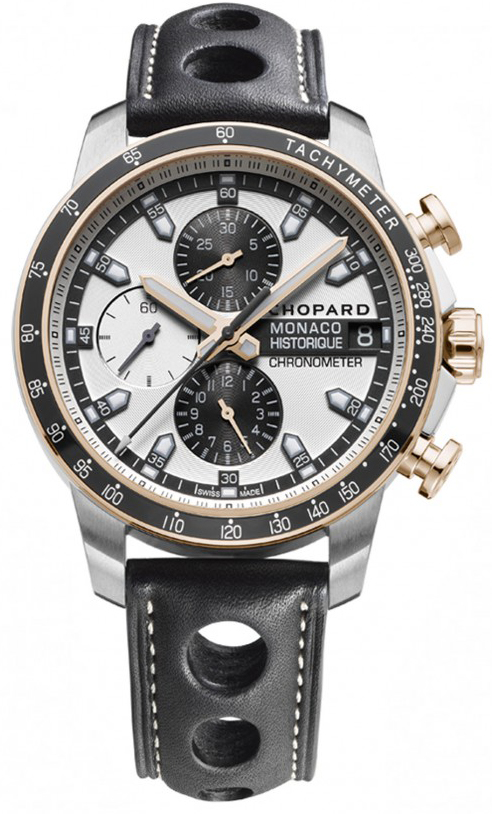 Chopard Classic Racing Self winding Automatic Chronometer Silver Mens Watch 168570-9001 