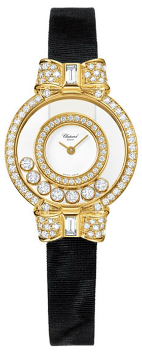 Chopard Happy Diamonds Battery Operated Quartz White Ladies Watch 205020-0001 