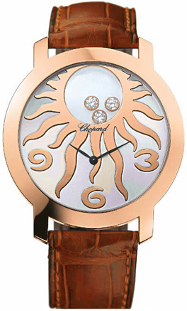 Chopard Happy Diamonds Battery Operated Quartz Pearl White Ladies Watch 207469-5001 
