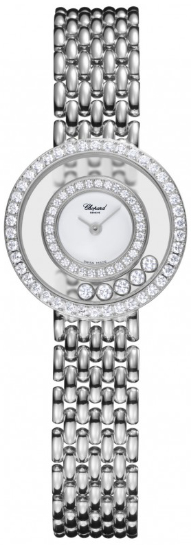 Chopard Happy Diamonds Battery Operated Quartz White Ladies Watch 205691-1001 