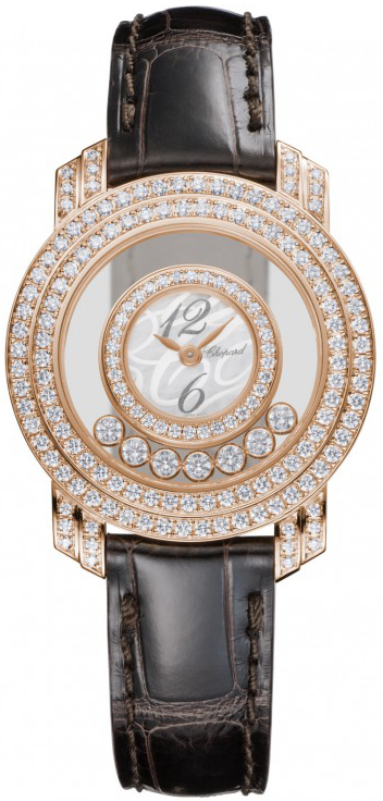 Chopard Happy Diamonds Battery Operated Quartz White Ladies Watch 209245-5001 