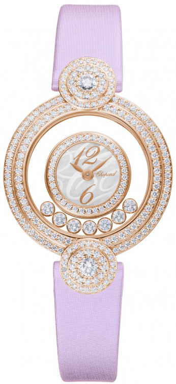 Chopard Happy Diamonds Battery Operated Quartz White Ladies Watch 209341-5001 