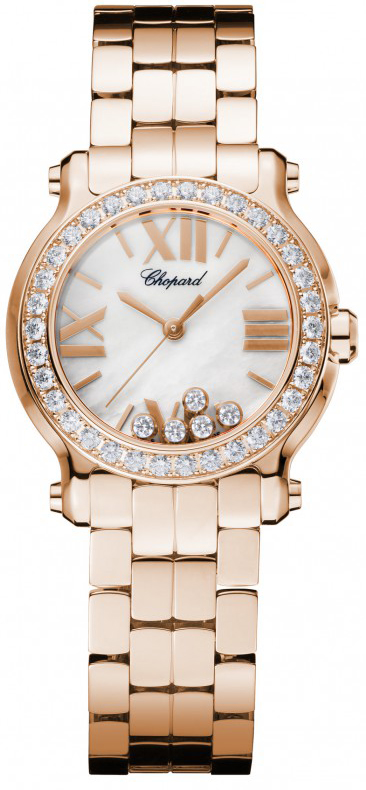 Chopard Happy Diamonds Battery Operated Quartz White Ladies Watch 274189-5007 