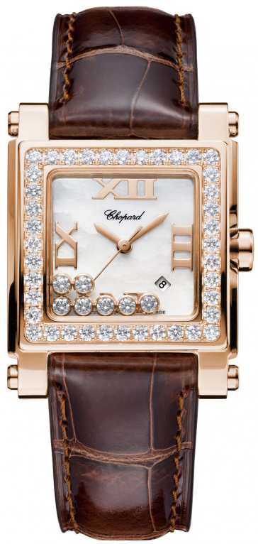 Chopard Happy Diamonds Battery Operated Quartz White Ladies Watch 275321-5002 