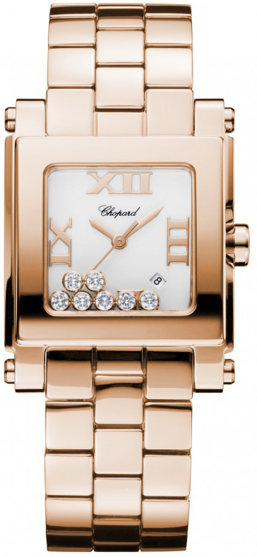 Chopard Happy Diamonds Battery Operated Quartz White Ladies Watch 275322-5001 