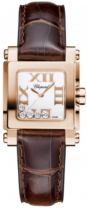 Chopard Happy Diamonds Battery Operated Quartz White Ladies Watch 275349-5001 