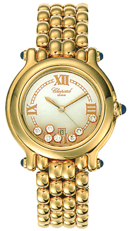 Chopard Happy Diamonds Battery Operated Quartz White Ladies Watch 276137-0013 