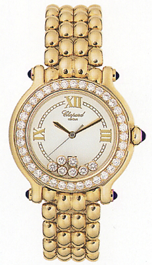 Chopard Happy Diamonds Battery Operated Quartz White Ladies Watch 276145-0007 
