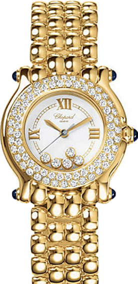 Chopard Happy Diamonds Battery Operated Quartz White Ladies Watch 276151-0005 