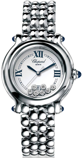 Chopard Happy Diamonds Battery Operated Quartz White Ladies Watch 278236-3005 