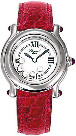 Chopard Happy Diamonds Battery Operated Quartz White Ladies Watch 278238-3003 