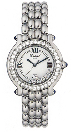 Chopard Happy Diamonds Battery Operated Quartz White Ladies Watch 278280-2004 