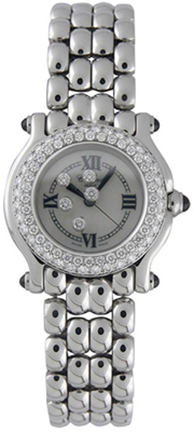Chopard Happy Diamonds Battery Operated Quartz White Ladies Watch 278294-2005 