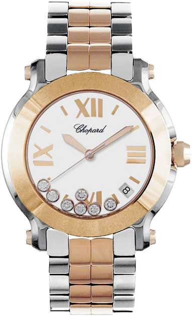 Chopard Happy Diamonds Battery Operated Quartz White Ladies Watch 278488-9001 