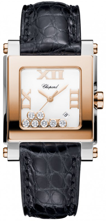 Chopard Happy Diamonds Battery Operated Quartz White Ladies Watch 278497-9001 
