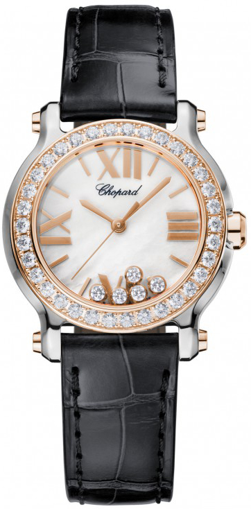 Chopard Happy Diamonds Battery Operated Quartz White Ladies Watch 278509-6006 
