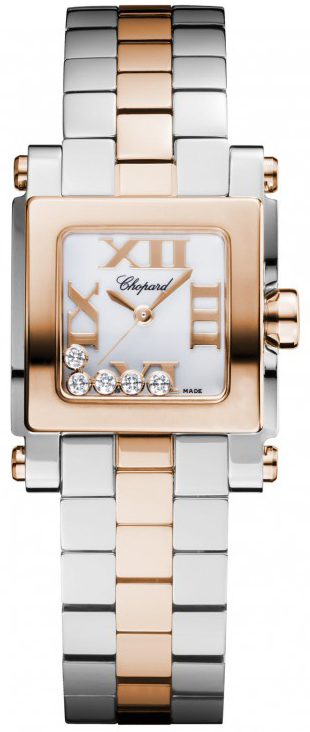 Chopard Happy Diamonds Battery Operated Quartz White Ladies Watch 278516-6002 