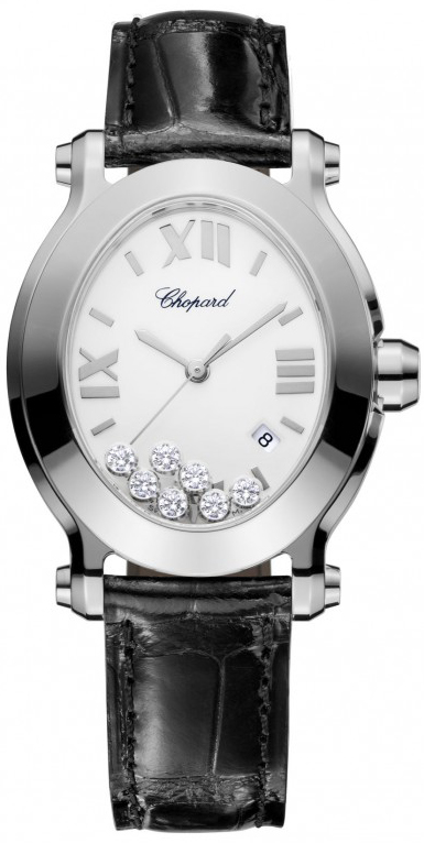 Chopard Happy Diamonds Battery Operated Quartz White Ladies Watch 278546-3001 