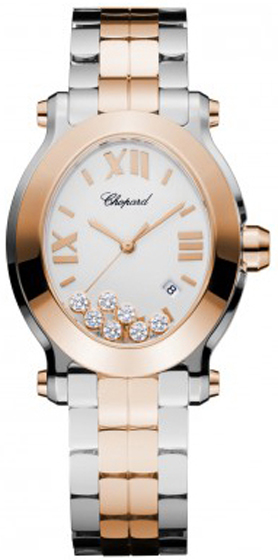 Chopard Happy Diamonds Battery Operated Quartz White Ladies Watch 278546-6003 