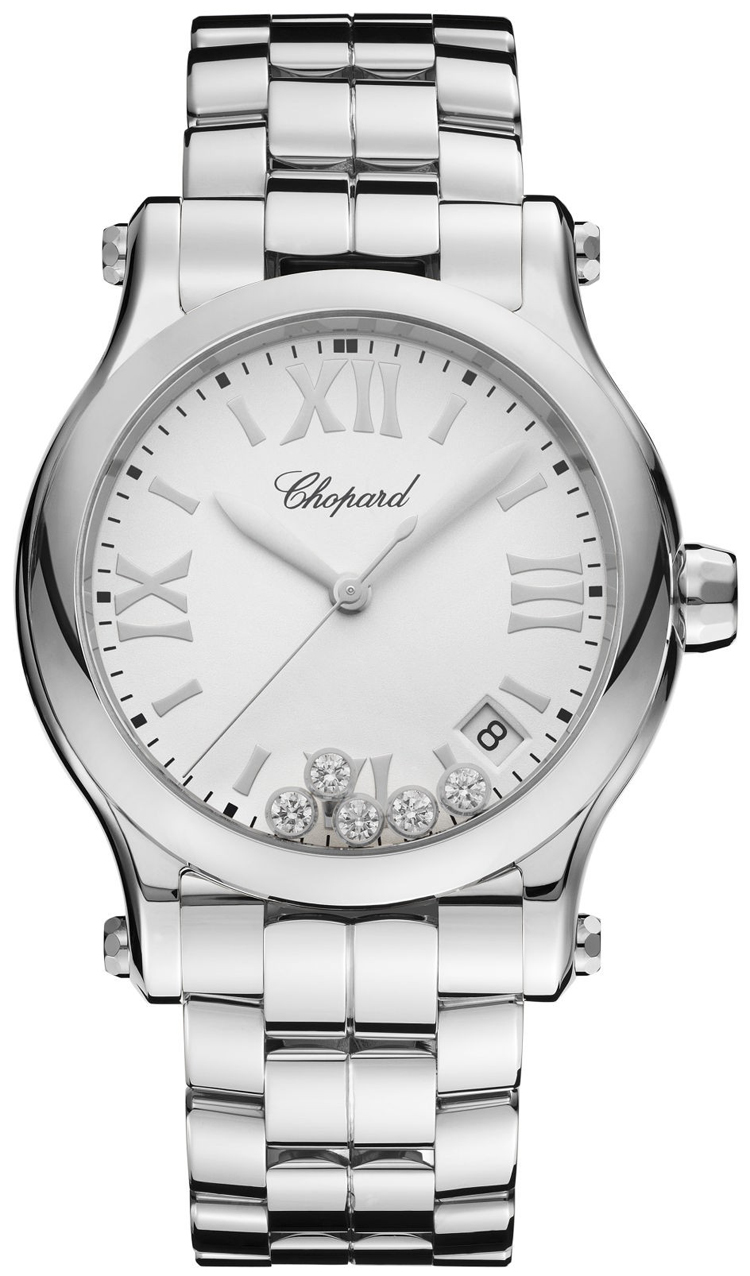 Chopard Happy Diamonds Battery Operated Quartz White Ladies Watch 278582-3002 