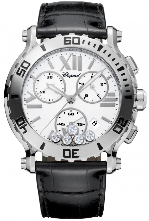 Chopard Happy Diamonds Battery Operated Quartz White Ladies Watch 288499-3001 
