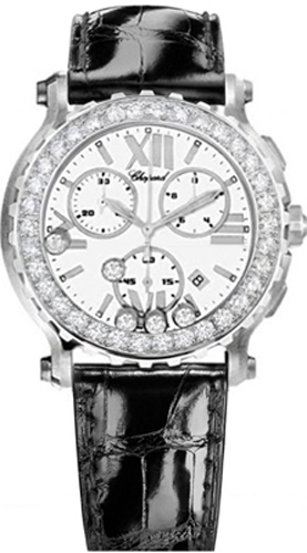 Chopard Happy Diamonds Battery Operated Quartz White Ladies Watch 288506-2001 