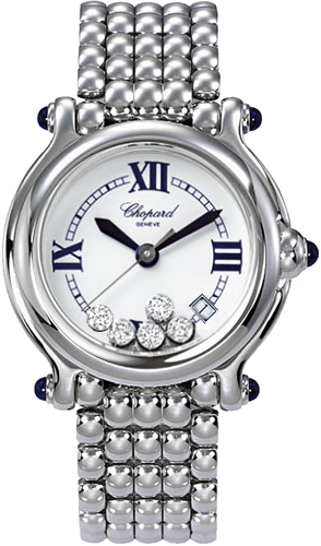 Chopard Happy Diamonds Battery Operated Quartz White Ladies Watch 288965-3002 