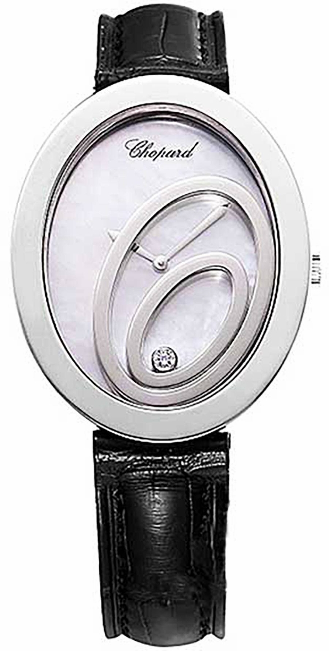 Chopard Happy Diamonds Battery Operated Quartz Pink Ladies Watch 207193-1001 