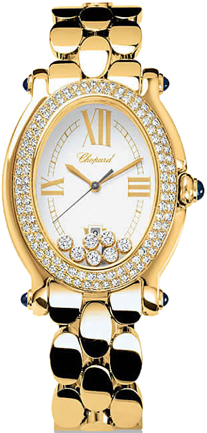 Chopard Happy Diamonds Battery Operated Quartz White Ladies Watch 277079-0002 