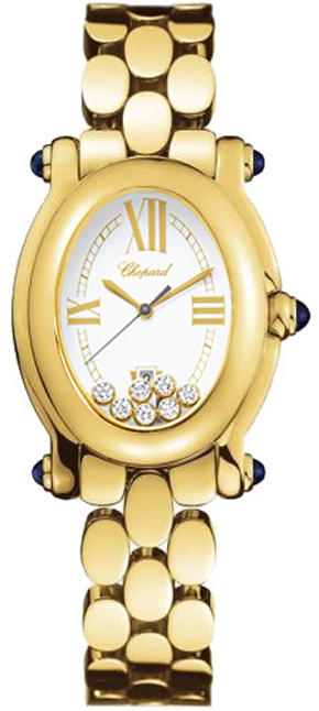 Chopard Happy Diamonds Battery Operated Quartz White Ladies Watch 277085-0004 