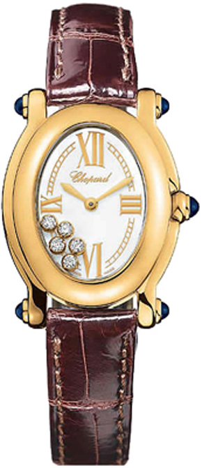 Chopard Happy Diamonds Battery Operated Quartz White Ladies Watch 277465-0005 