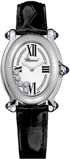 Chopard Happy Diamonds Battery Operated Quartz White Ladies Watch 277465-1005 