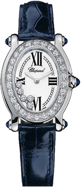 Chopard Happy Diamonds Battery Operated Quartz White Ladies Watch 277465-1006 
