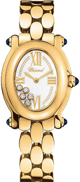 Chopard Happy Diamonds Battery Operated Quartz White Ladies Watch 277466-0002 