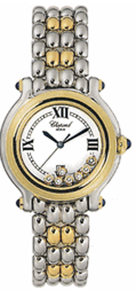 Chopard Happy Diamonds Battery Operated Quartz White Ladies Watch 278249-4013 