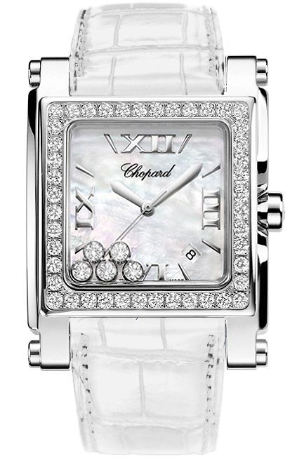 Chopard Happy Diamonds Battery Operated Quartz White Ladies Watch 288448-2002 