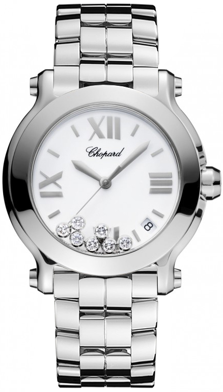 Chopard Happy Diamonds Battery Operated Quartz White Ladies Watch 8475 