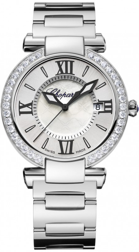 Chopard Imperiale Battery Operated Quartz Silver Ladies Watch 388532-3004 