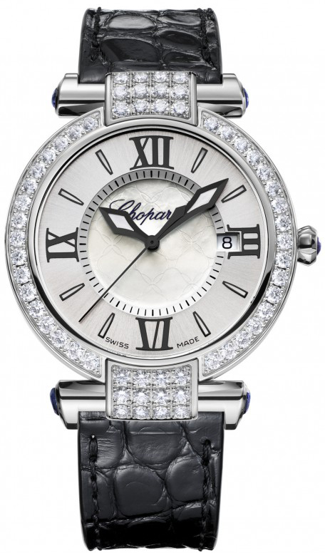 Chopard Imperiale Battery Operated Quartz Silver Ladies Watch 384221-1001 