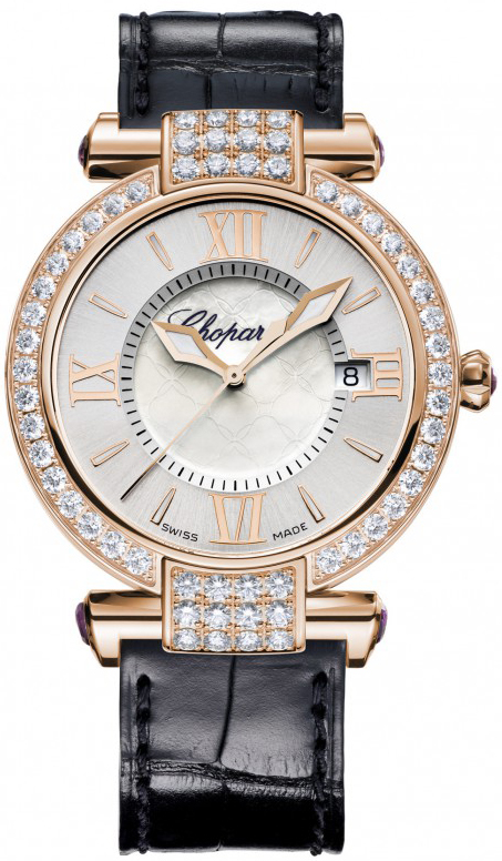 Chopard Imperiale Battery Operated Quartz Silver Ladies Watch 384221-5002 