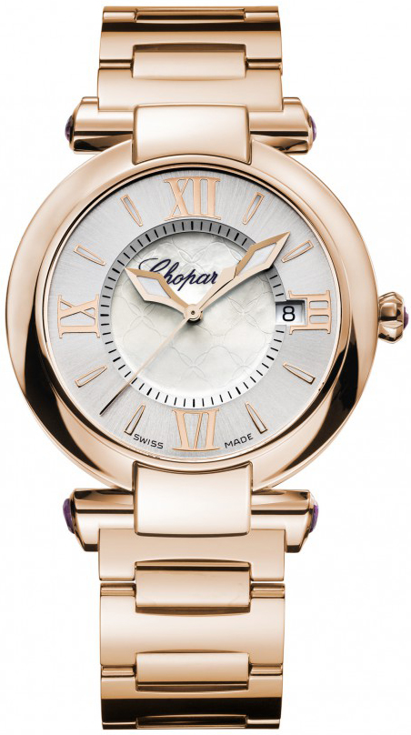 Chopard Imperiale Battery Operated Quartz Silver Ladies Watch 384221-5003 