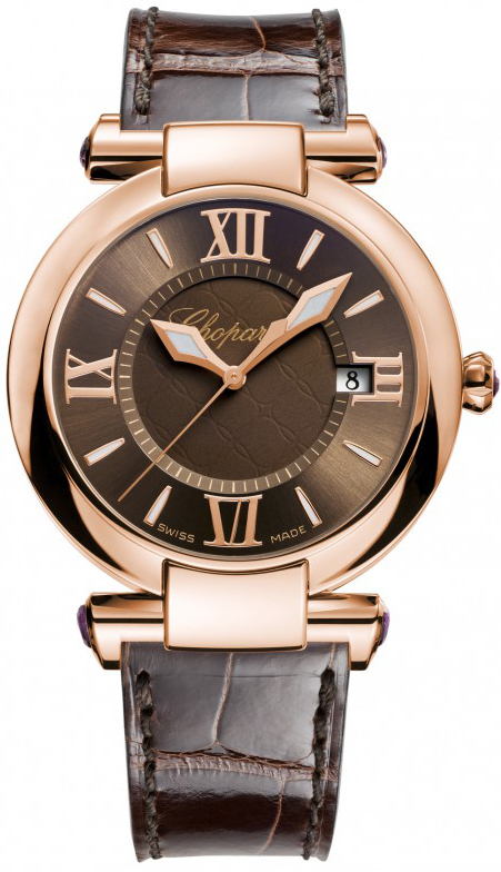 Chopard Imperiale Battery Operated Quartz Brown Ladies Watch 384221-5009 