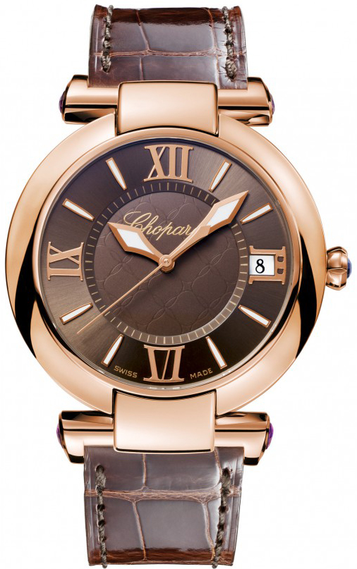 Chopard Imperiale Self winding Automatic Brown Ladies Watch 384241-5005 