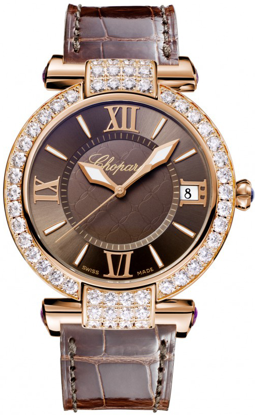 Chopard Imperiale Self winding Automatic Brown Ladies Watch 384241-5007 