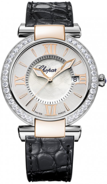 Chopard Imperiale Battery Operated Quartz Silver Ladies Watch 388532-6003 