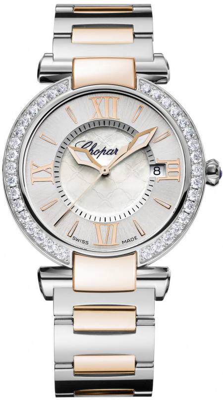 Chopard Imperiale Battery Operated Quartz Silver Ladies Watch 388532-6004 