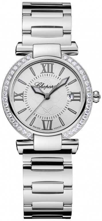 Chopard Imperiale Battery Operated Quartz Silver Ladies Watch 388541-3004 