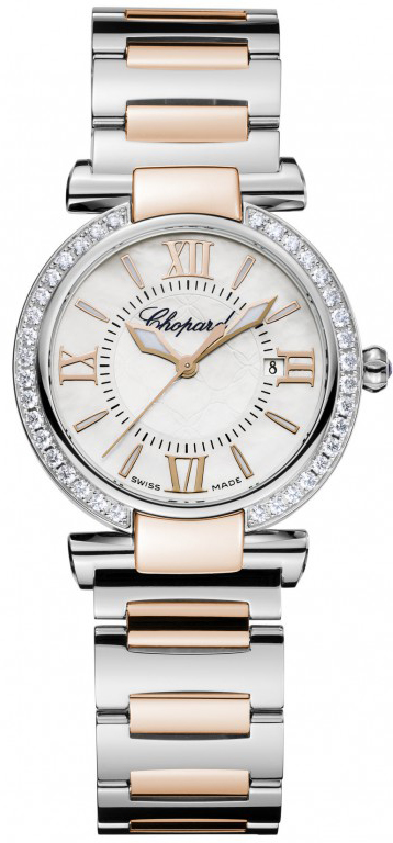 Chopard Imperiale Battery Operated Quartz White Ladies Watch 388541-6004 